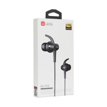 Заредете изображение във визуализатора на галерията – Слушалки uiisii audio Sport hi-710 жак 3,5мм черен - само за 33.9 лв
