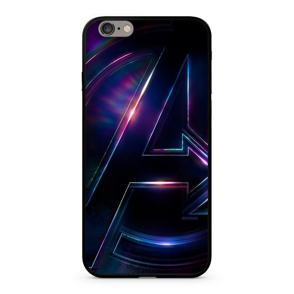 Силиконов гръб с лиценз за iPhone 6 plus / 6s plus marvel avengers premium glass 012 - само за 30 лв