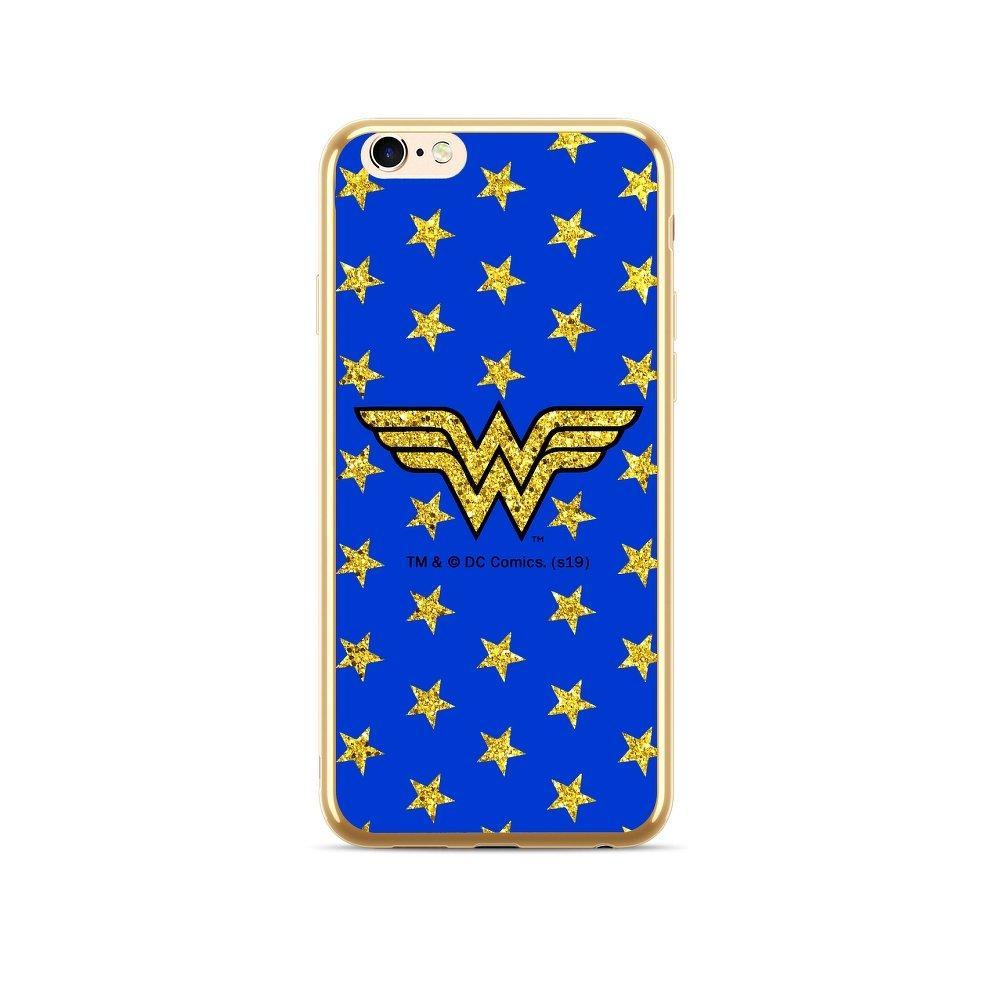 Гръб с лиценз за lg v30 wonder woman electo-glitter златен (015) - само за 16.99 лв