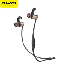 Заредете изображение във визуализатора на галерията – Слушалки блутут/bluetooth awei ak1 златен - само за 40.9 лв
