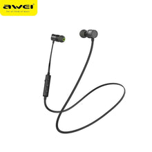 Заредете изображение във визуализатора на галерията – Слушалки блутут/bluetooth awei wt20 черен - само за 42.1 лв
