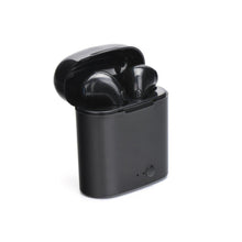 Заредете изображение във визуализатора на галерията – Слушалки блутут/bluetooth stereo с външна батерия tws model t7s черни - TopMag
