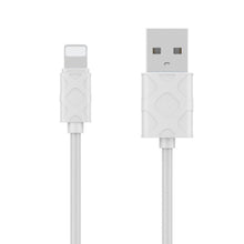 Заредете изображение във визуализатора на галерията – Кабел Baseus yaven Applele lightning 2.1a 1м бял - TopMag
