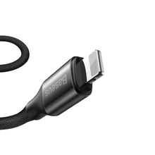 Заредете изображение във визуализатора на галерията – Кабел Baseus yiven lightning 2a 1м черен - само за 15.99 лв
