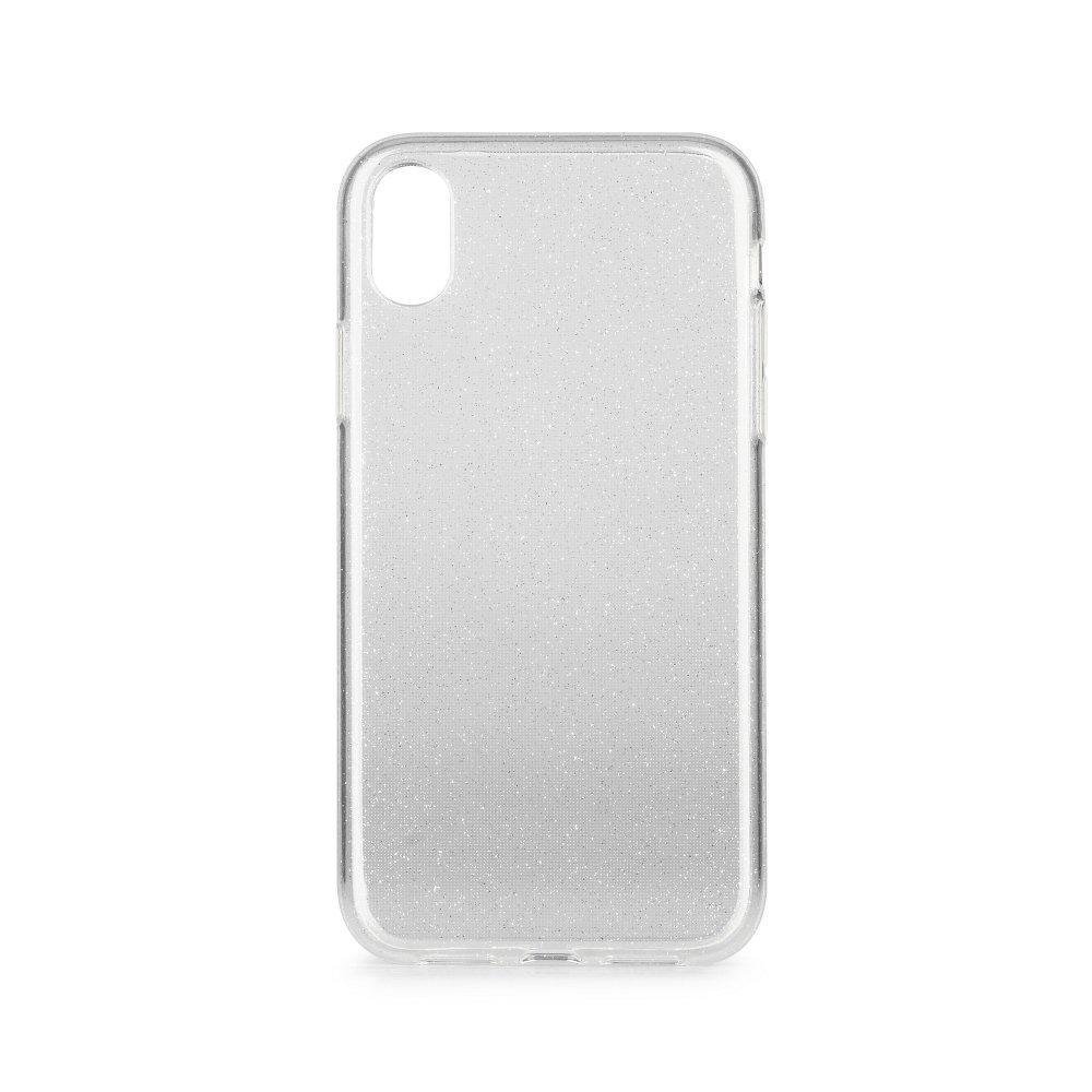 Силиконов гръб 0,5мм glitter за iPhone xs max прозрачен - само за 12.99 лв