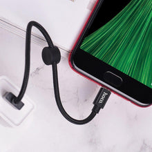 Заредете изображение във визуализатора на галерията – Кабел Hoco premium micro usb  x35 25cm черен - само за 8.99 лв
