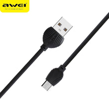 Заредете изображение във визуализатора на галерията – кабел awei cl61 micro usb black - TopMag

