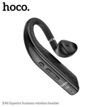 Заредете изображение във визуализатора на галерията – Слушалка Hoco bluetooth headset superior business wireless e48 черен - само за 33.4 лв
