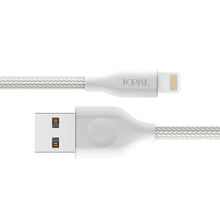 Заредете изображение във визуализатора на галерията – Кабел Jcpal linx flexlink за iPhone  lightning  1.8 m  бял - само за 46.4 лв

