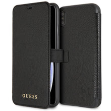 Заредете изображение във визуализатора на галерията – Оригинален калъф Guess guflbki65iglbk - iPhone xs max черен - само за 48.3 лв
