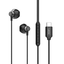 Заредете изображение във визуализатора на галерията – Слушалки Sport hi-res audio uiisii c12 usb c черен - TopMag
