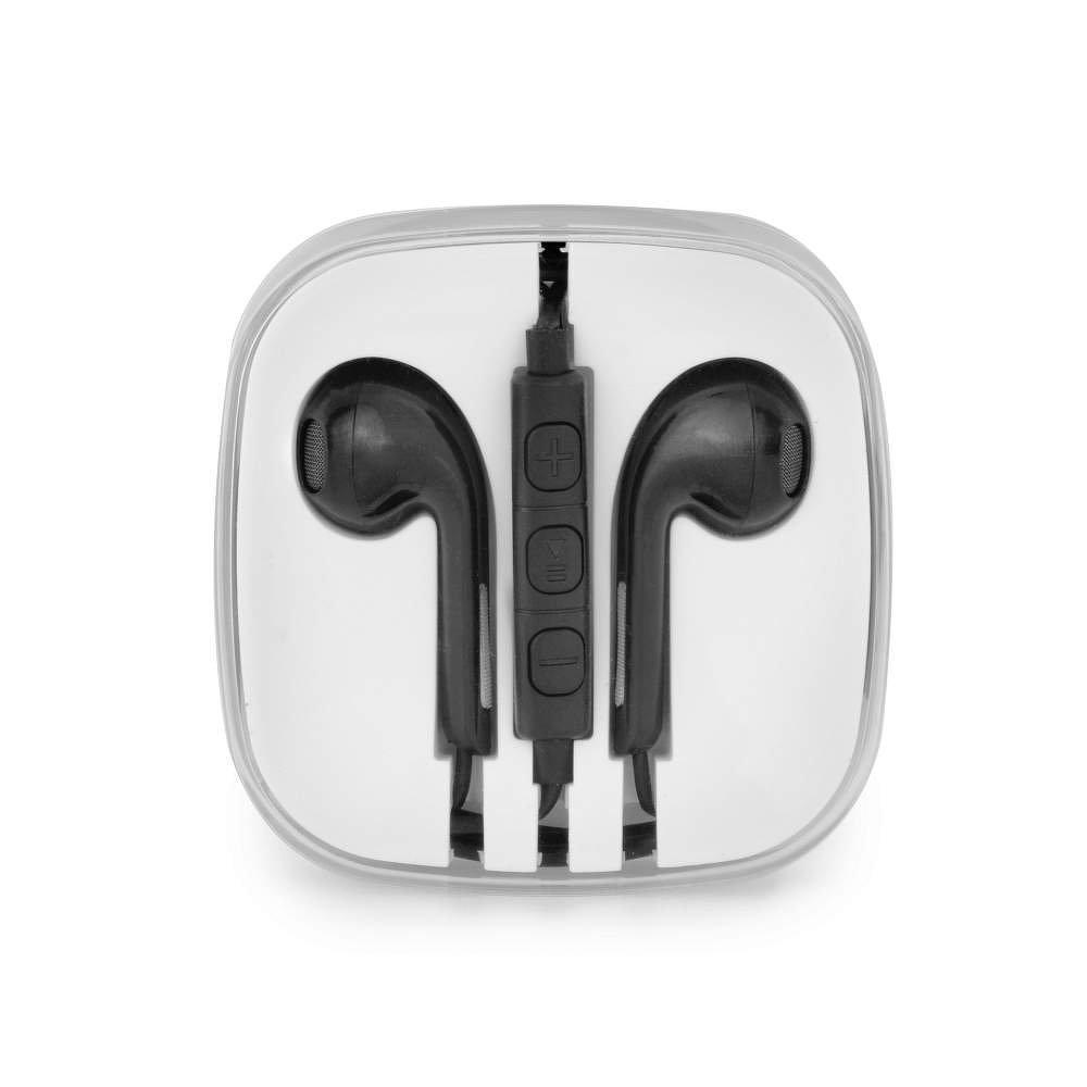 слушалки stereo iPhone 3g/3gs/4g/5/5s/5se/6 черен - TopMag
