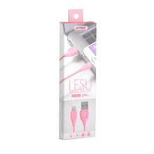 Заредете изображение във визуализатора на галерията – кабел usb remax rc-050i microusb pink - TopMag
