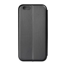 Заредете изображение във визуализатора на галерията – Калъф тип книга forcell elegance за iPhone 6 черен - TopMag
