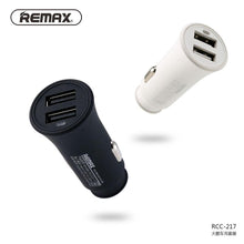 Заредете изображение във визуализатора на галерията – REMAX car charger ROCKET 2xUSB 2,4A RCC217 black
