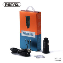 Заредете изображение във визуализатора на галерията – REMAX car charger ROCKET 2xUSB 2,4A RCC217 white
