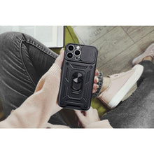 Заредете изображение във визуализатора на галерията – SLIDE ARMOR Case for IPHONE 11 black

