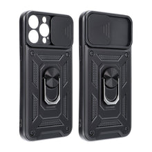 Заредете изображение във визуализатора на галерията – SLIDE ARMOR Case for IPHONE 14 Max black
