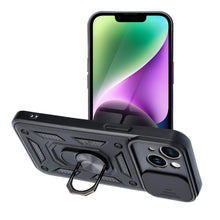 Заредете изображение във визуализатора на галерията – SLIDE ARMOR Case for IPHONE 14 black
