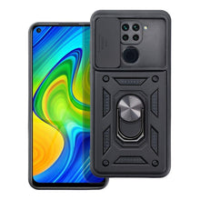 Заредете изображение във визуализатора на галерията – SLIDE ARMOR Case for XIAOMI Redmi NOTE 9 black
