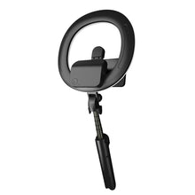 Заредете изображение във визуализатора на галерията – Selfie stick LED RING tripod + remote control black SSTR-18
