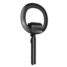 Заредете изображение във визуализатора на галерията – Selfie stick LED RING tripod + remote control black SSTR-18

