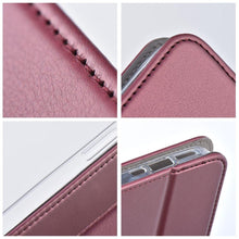 Заредете изображение във визуализатора на галерията – Smart Magneto book case for SAMSUNG A14 5G burgundy
