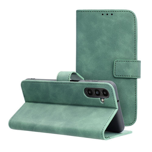 TENDER Book Case for SAMSUNG Galaxy A54 5G green
