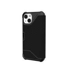 Заредете изображение във визуализатора на галерията – ( UAG ) Urban Armor Gear Metropolis case for IPHONE 13 black kevlar
