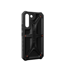 Заредете изображение във визуализатора на галерията – ( UAG ) Urban Armor Gear Monarch case for SAMSUNG S22 PLUS 5G kevlar black
