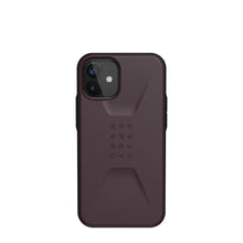 Заредете изображение във визуализатора на галерията – ( UAG ) Urban Armor Gear case Civilian for IPHONE 12 MINI eggplant
