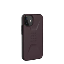 Заредете изображение във визуализатора на галерията – ( UAG ) Urban Armor Gear case Civilian for IPHONE 12 MINI eggplant
