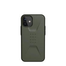 Заредете изображение във визуализатора на галерията – ( UAG ) Urban Armor Gear case Civilian for IPHONE 12 MINI olive
