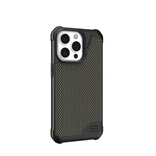 Заредете изображение във визуализатора на галерията – ( UAG ) Urban Armor Gear case Metropolis LT for IPHONE 13 PRO green kevlar
