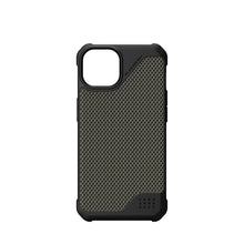 Заредете изображение във визуализатора на галерията – ( UAG ) Urban Armor Gear case Metropolis LT for IPHONE 13 green kevlar
