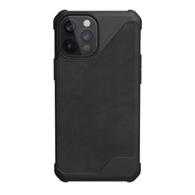 Заредете изображение във визуализатора на галерията – ( UAG ) Urban Armor Gear case Metropolis leather for IPHONE 12 Pro Max black
