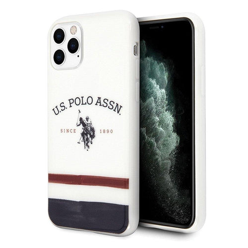 Оригинален гръб US Polo ushcn58pcstrb за iPhone 11 pro бял - само за 42.5 лв
