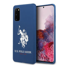 Заредете изображение във визуализатора на галерията – Оригинален калъф us polo ushcs62slhrnv sam s20 navy blue - само за 49 лв
