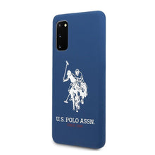 Заредете изображение във визуализатора на галерията – Оригинален калъф us polo ushcs62slhrnv sam s20 navy blue - само за 49 лв
