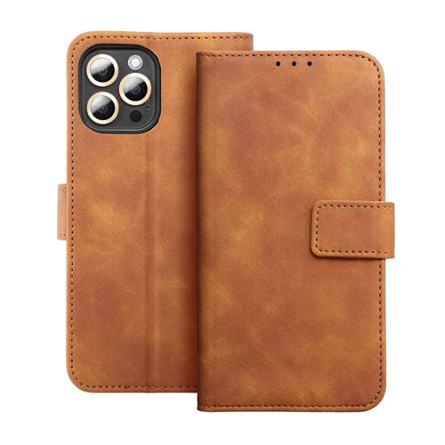 Forcell tender калъф тип книга за xiaomi redmi 10c brown - TopMag