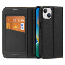 Заредете изображение във визуализатора на галерията – Dux Ducis Skin X2 case for iPhone 14 case with magnetic flap black
