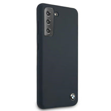 Заредете изображение във визуализатора на галерията – Original faceplate case BMW BMHCS21MSILNA for SAMSUNG S21 Plus (Signature / navy)
