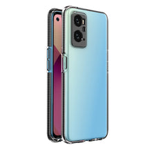 Заредете изображение във визуализатора на галерията – Spring Case Cover for Realme 9i, Oppo A36 / A76 / A96 silicone cover with frame black
