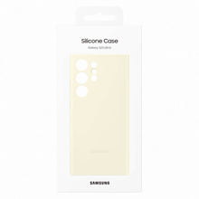 Заредете изображение във визуализатора на галерията – Samsung Silicone Cover case for Samsung Galaxy S23 Ultra silicone case cotton (EF-PS918TUEGWW)
