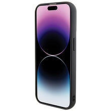 Заредете изображение във визуализатора на галерията – Original faceplate case KARL LAGERFELD KLHCP13LGSAKCPK for iPhone 13 Pro (Gripstand Saffiano KC PIN / black)
