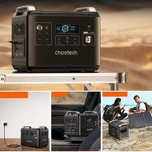 Заредете изображение във визуализатора на галерията – Choetech BS006 Super Mini 2000W Charging Dock Black
