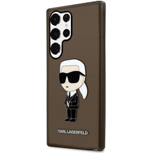 Заредете изображение във визуализатора на галерията – Karl Lagerfeld KLHCS23LHNIKTCK S23 Ultra S918 black/black hardcase Ikonik Karl Lagerfeld
