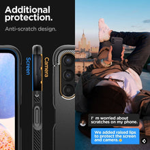 Заредете изображение във визуализатора на галерията – SPIGEN Rugged Armor case for SAMSUNG A14 4G / LTE matte black
