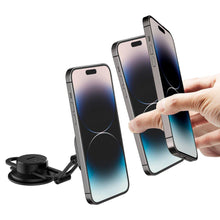 Заредете изображение във визуализатора на галерията – Spigen ITS35-3 ONETAP MAGNETIC MAGSAFE WINDSHIELD &amp; DASHBOARD CAR MOUNT BLACK
