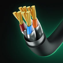 Заредете изображение във визуализатора на галерията – Baseus High Speed ​​Cat 8 40 Gb/s Ethernet cable 5 m - black
